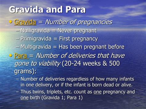 gravida and para examples|Gravida & Para in Pregnancy .